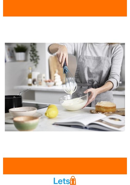 Silikon Saplı 2 Işlevli Çırpıcı (Balon ve Düz) Mutfak Aletleri indirimleri