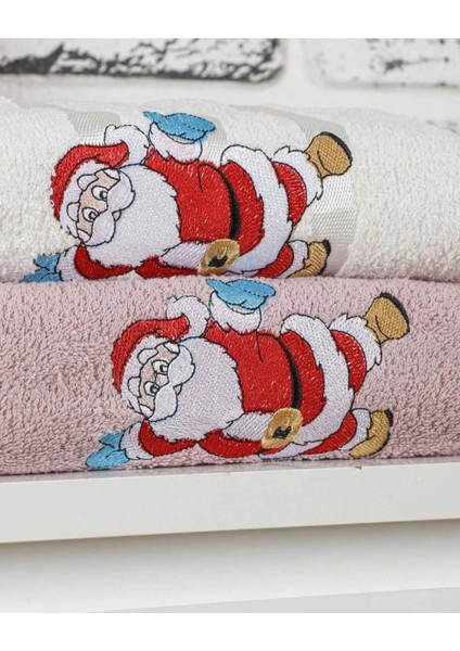 Banyo Havlusu Takımı Noel Baba Nakışlı fırsatları