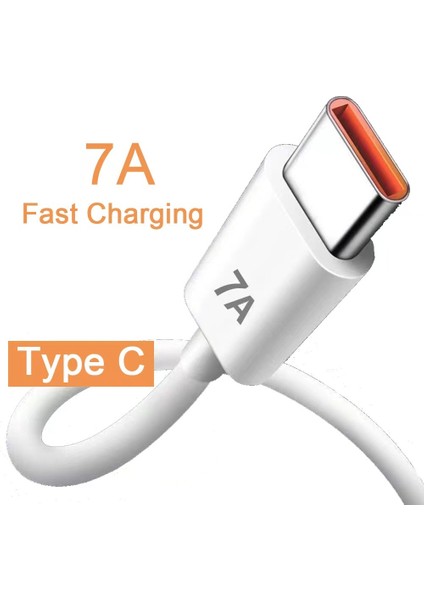 120w 7 Amper ultra hızlı şarj data kablosu Type-c şarj kablosu Tüm telefon tabletler için uyumludur
