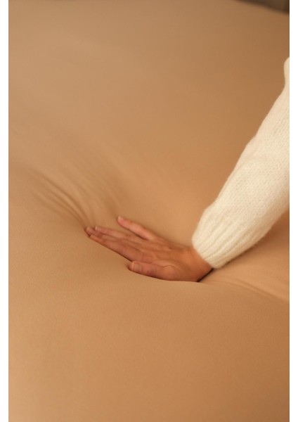 Çift Kişilik Lastikli Çarşaf Krem fırsatları