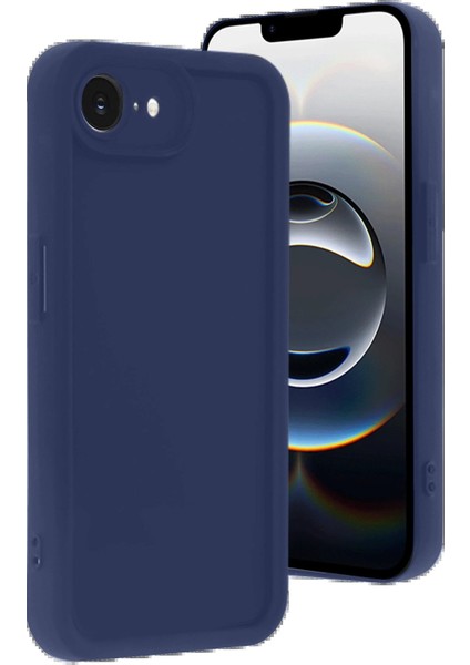 CPT16 iPhone 16E Kılıf Viera Silikon - Lacivert