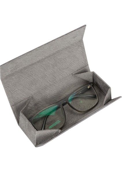 Clever Deri Gözlük Kılıfı RST9EF Gri fiyatları