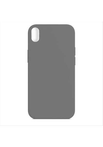 iPhone Xr Kadife Kaplı Lüx Lansman Silikon Kılıf
