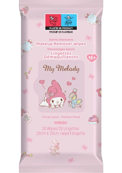 Sanrio Lisanslı Makyaj Temizleme Mendili - My Melody modelleri