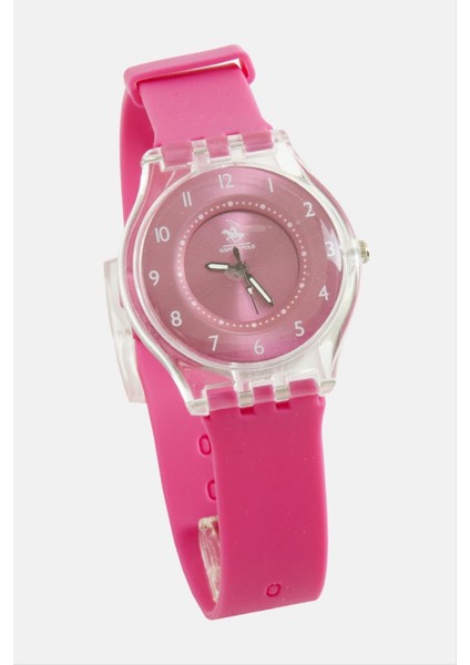 Silikon Kayışlı Bayan Kol Saati