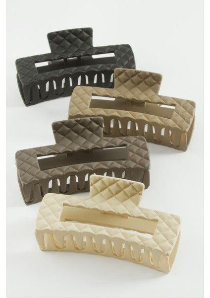 Dikdörtgen Renkli Mandal Toka 10 cm