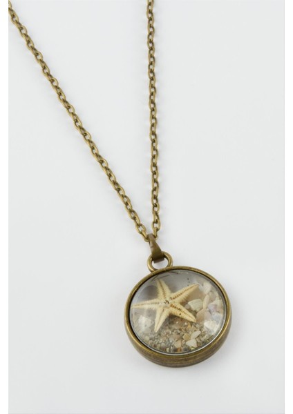 Deniz Yıldızı Canlı Kolye