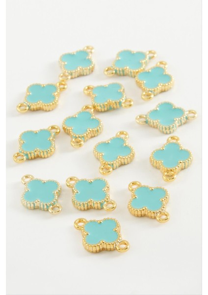 Çiçek Çift Kulplu Mineli Bileklik ve Kolye Ucu Aparatı 1 Adet