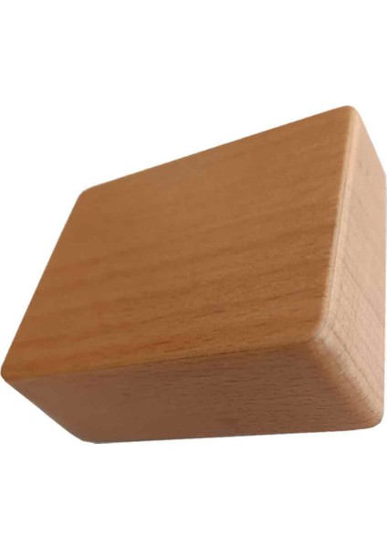 Mıknatıslı Duvara Monte Ahşap Bıçak Bloğu ve Bıçak Tutucu - 2 Bıçak Kapasiteli