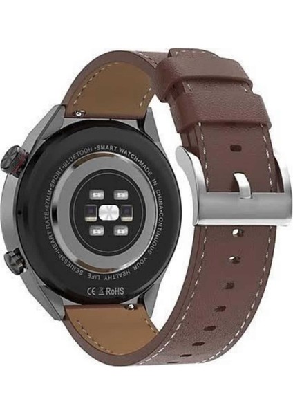 Akıllı Saat Çelik Kordon Çağrı Cevaplama Amoled Ekran Titreşimli Uyku ve Sağ - MCT2590-9955 modelleri