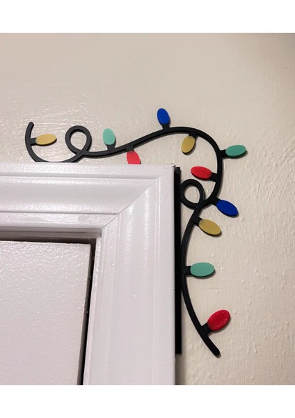 Colortwist | Renkli Işık Figürlü Kapı Üstü Süs (Tek Adet)