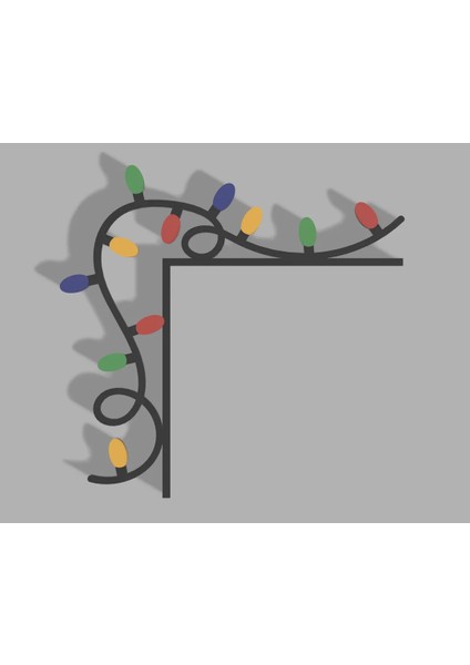 Colortwist | Renkli Işık Figürlü Kapı Üstü Süs (Tek Adet) fiyatları