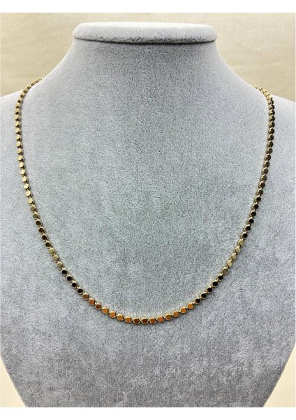 Kolye Xupıng Altın Kaplama 45CM