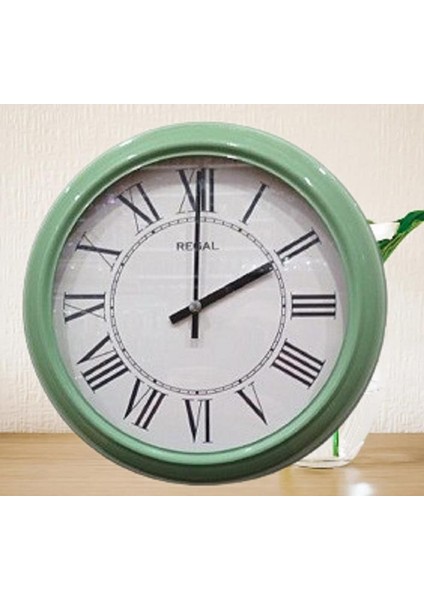 4290 Hwr Özel Seri Metal Kasa Akar Sessiz Saniyeli Duvar Saati fırsatları