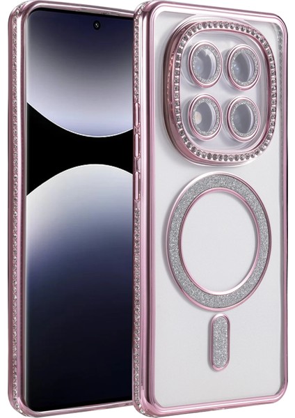 Mtxdpn Newface Xiaomi Redmi Note 14 Pro 5g Joke Simli Magneticsafe Kılıf - Pembe