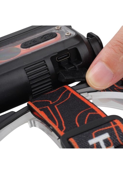 PT-5807 Usbşarjlı Kafa Lambası