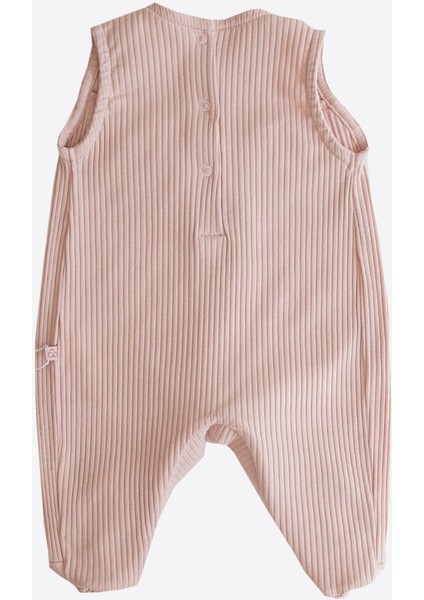 Organik Anna Salopet 2'li Takım Pembe modelleri