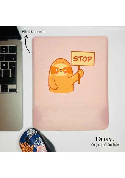 Komik Desenli Bilek Destekli Mouse Pad, Kaymaz Taban, Ev Ofis ve Oyun Için Rahat ve Yumuşak Mousepad fiyatları