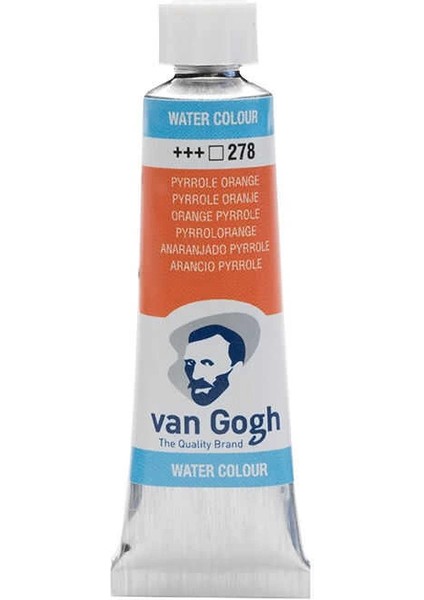 Van Gogh 10 Ml. Tüp Sulu Boya 278 Pyrrole Orange