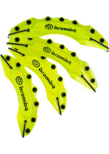 Yeşil Brembo 4'lü Kaliper Seti Kabartmalı fiyatları