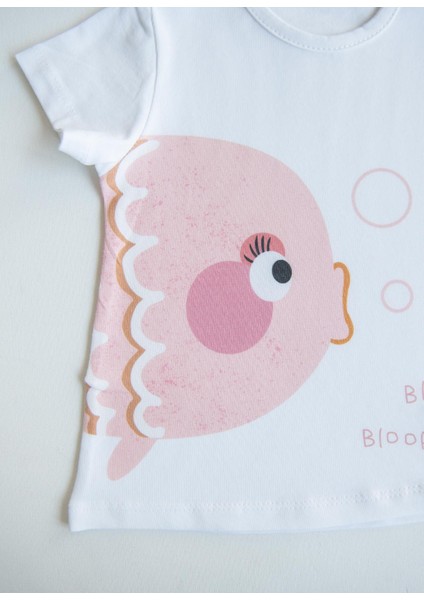 Organik Bloop Bloop 2'li Takım Pembe