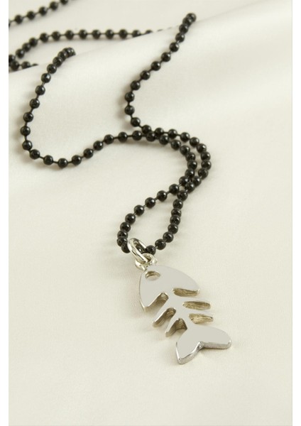 Kılçık Top Zincirli Erkek Kolye