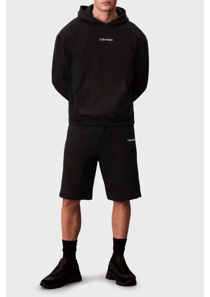 Logolu Pamuklu Regular Fit Kapüşonlu Sweat LVGMF5W302UB1 Erkek Sweat LVGMF5W302 Ub1 fiyatları