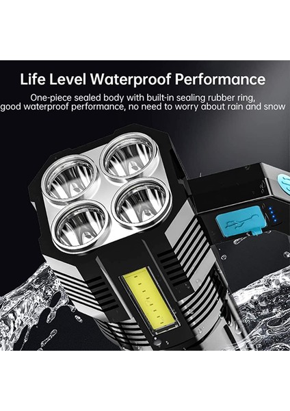 5W USB Şarjlı El Feneri (5067) indirimleri