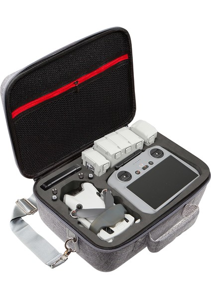 Djı Mini 4 Pro Darbeye Dalı Eva+Kumaş El Çantası Taşıma Çantası Rc Drone Aksesuarları Saklama Çantası Omuz Askılı - Gri (Yurt Dışından) modelleri
