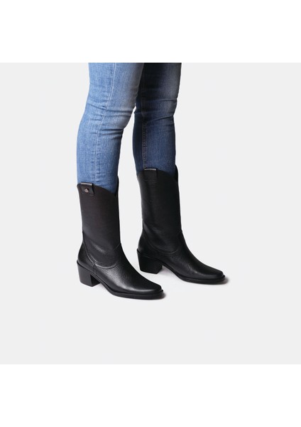 Kadın Bot Ubeda Toni Pons Leather Cowboy Ankle Boots Wıth Heel fiyatları