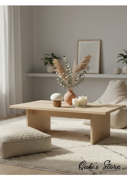 Dekoratif Japon Mantarı Biblosu, 2 Adet, 1 Büyük, 1 Küçük, Beyaz-Açıkkahve