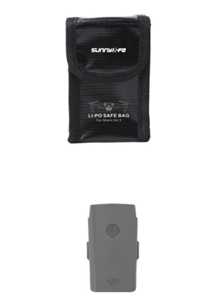Sunnylıfe AIR2-DC255 Djı Air 2s/mavic Air 2 Için Patlamaya Dalı 1 Pil Güvenlik Saklama Çantası Lityum Pil Koruyucu Kılıf (Yurt Dışından) indirimleri
