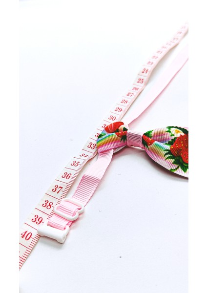 Ayarlanabilir Kedi ve Köpek Kravatı, Portakal Desenli