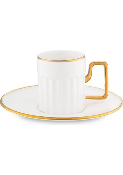 SORIN-100 12 Parça 6 Kişilik Kahve Fincan Takımı Gold modelleri