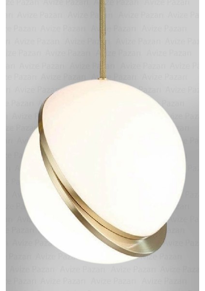 Modern Yuvarlak Tek Camlı Top Sarkıt Avize modelleri