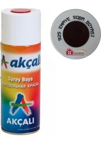 bulurum akçalı sprey boya 400 ml 925 emaye soba boyası