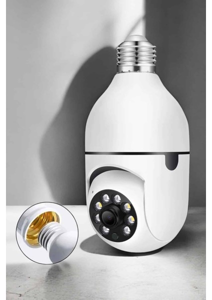 bulurum wifi kamera duylu ampul görünümlü 360 derece dönebilen ev kamerası fiyatları