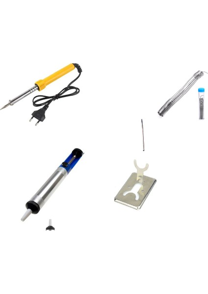 bulurum havya lehim set 30 w 6 parça lehim seti