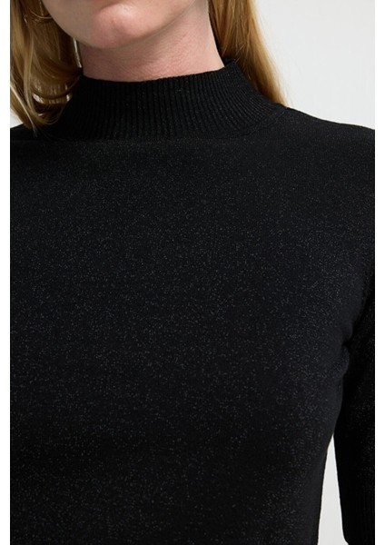 Kısa Kollu Kazak Siyah 13945629000 fiyatları