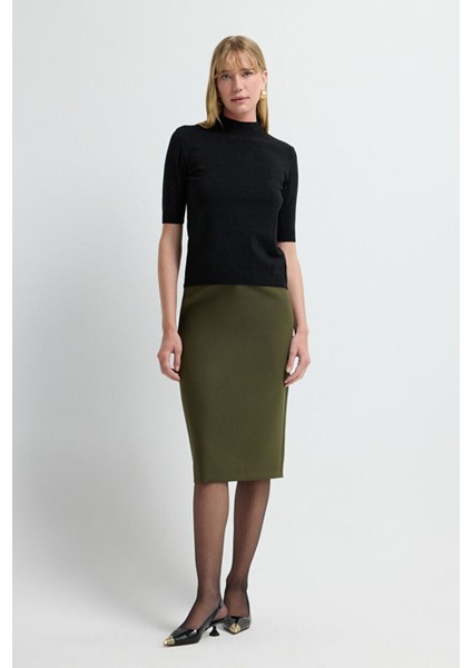 Kısa Kollu Kazak Siyah 13945629000 modelleri