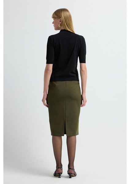 Kısa Kollu Kazak Siyah 13945629000 indirimleri