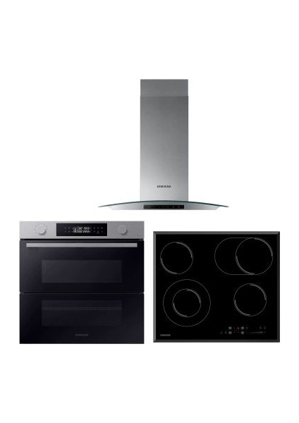 Ankastre Set (Ankastre Davlumbaz NK24C5070DS + Ankastre Fırın NV7B4520ZAS + Ocak CTR164NC01)