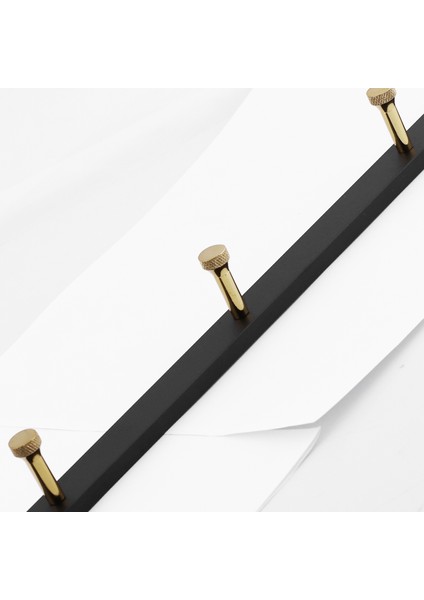 Metal Siyah Gold 4'lü Birleşik Portmanto Vestiyer Anahtarlık Askısı Duvar Monteli Vidalı Elbise Asma indirimleri