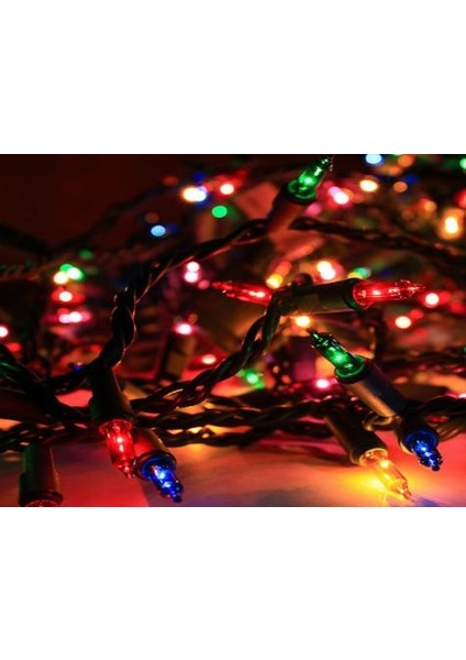 bulurum 30 ledli pirinç renkli yılbaşı ağacı ışığı