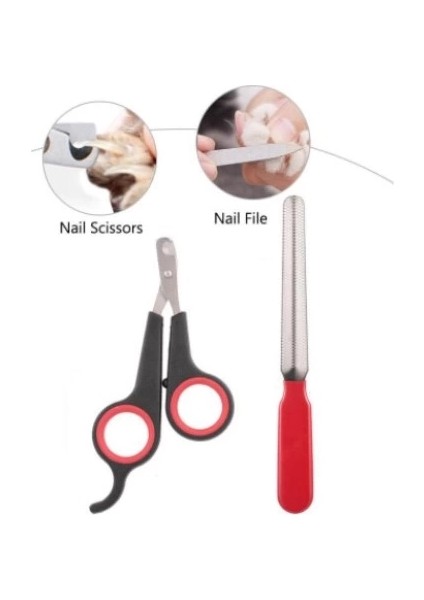 Evcil Hayvan Tırnak Makası ve Törpü Seti modelleri