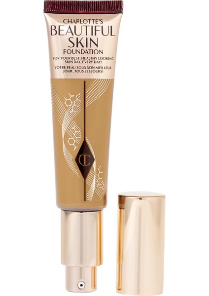 Charlotte's Beautiful Skin Foundation - Fondöten 9 Warm (30 Ml)