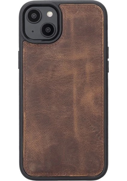 Apple iPhone 14 Plus Uyumlu Deri Cüzdanlı Kılıf Mwwn G2 Kahve fiyatları