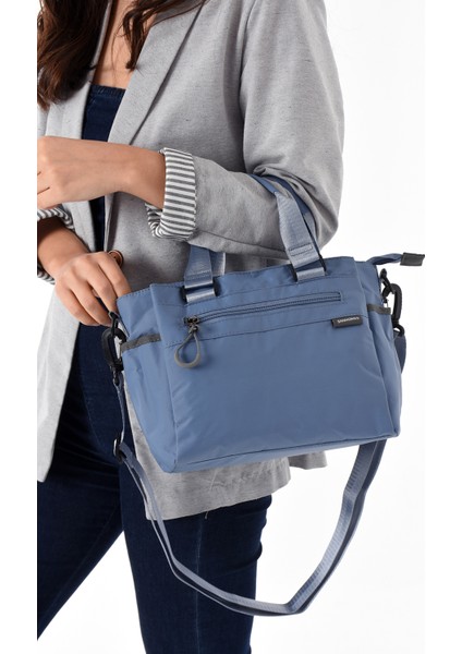 Sanmorris Glc Kadın Omuz Çanta Kol Çantası Suya Dayanıklı Parşüt Kumaş 6006 indirimleri