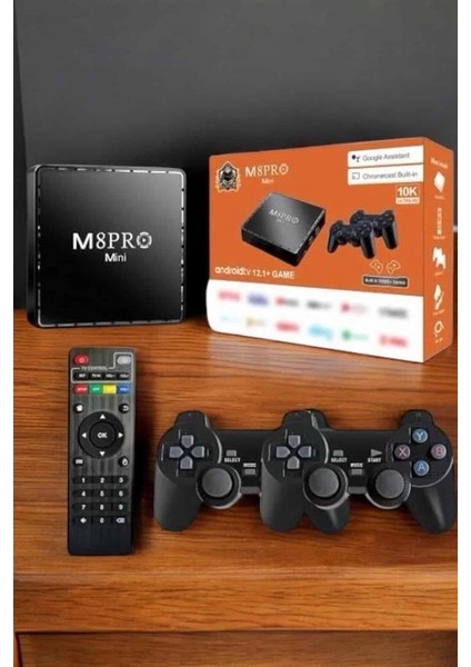 Tv Game Box Netflix Youtube 1000 Oyunlu Android Oyun Konsolu Kumandalı indirimleri