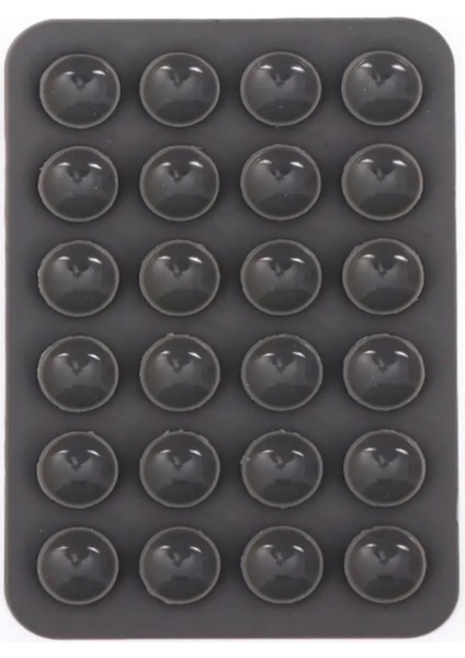 Siyah Yapışkanlı Telefon Arkası Tutucu Dayanıklı Yapışkanlı Vantuzlu Siyah Silikon Tr fiyatları